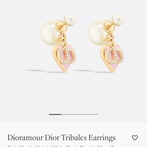 Dioramour Dior Tribales Earrings - Gold and Pink